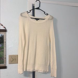 American Eagle oversized cream sweater size M